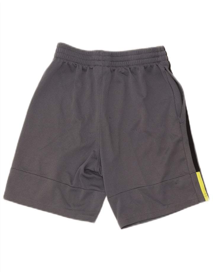 Pantaloni scurți sport pentru băieți Adidas 10-11 ani Poliester mediu gri