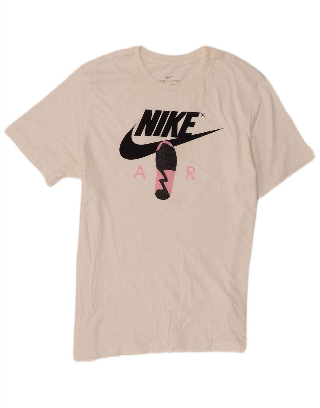 Tricou grafic Nike pentru bărbați Top mare din bumbac alb