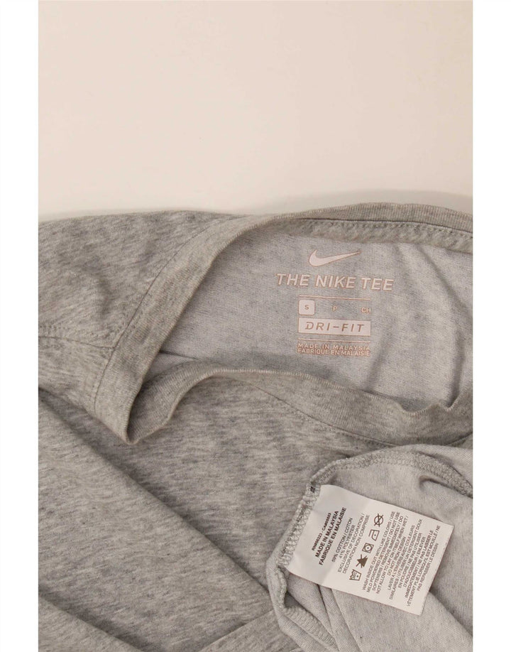 Tricou Nike Dri Fit pentru bărbați Top mic, gri, bumbac