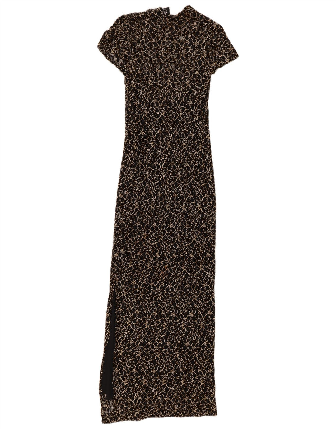 Rochie maxi din dantelă pentru femei WALLIS, UK 8, mică, neagră, florală, viscoză