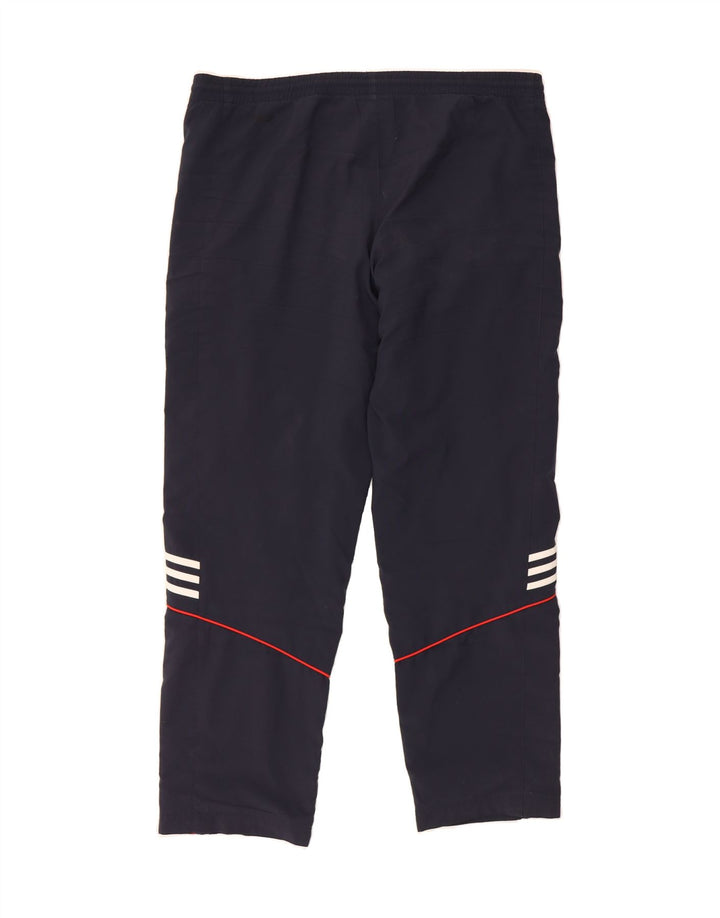 ADIDAS Mens Tracksuit Trousers UK 42/44 Large  Navy Blue Polyester Vintage Adidas and Second-Hand Adidas from Messina Hembry 