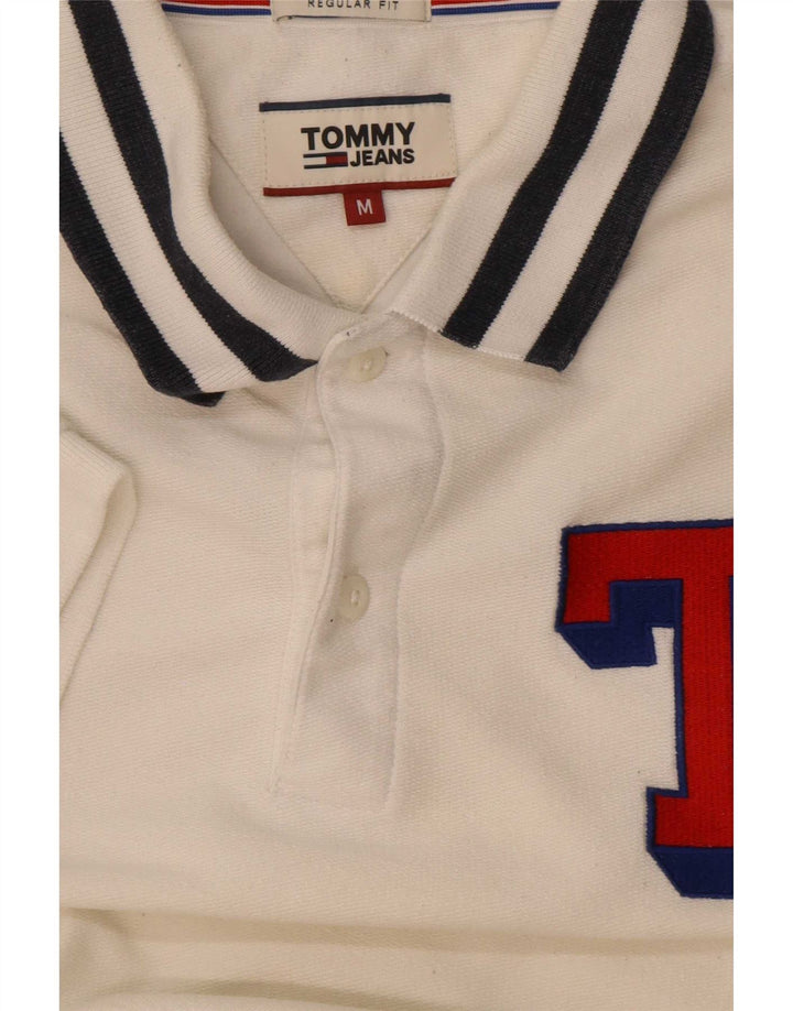 Tricou polo Tommy Hilfiger pentru bărbați, cu croiala normală, mediu cu dungi albe