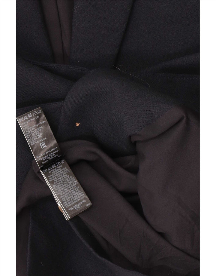 Marks & Spencer jachetă supradimensionată pentru femei cu 1 nasture, UK 18 XL, bleumarin