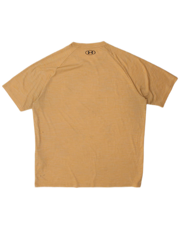 Tricou Under Armour pentru bărbați Top XL Galben Poliester
