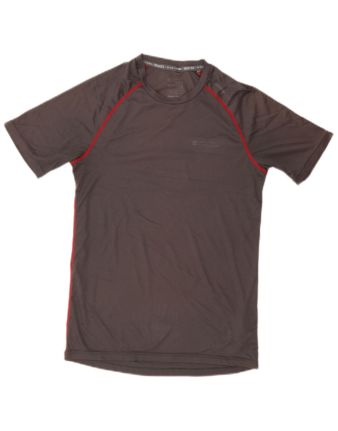 MOUNTAIN WAREHOUSE Tricou bărbătesc Top mic gri Check