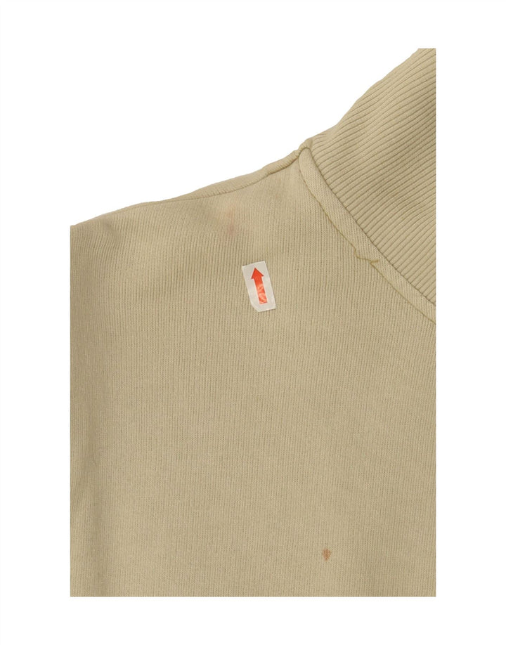 AMERICANINO Mens Graphic Tracksuit Top Jacket Large Beige Cotton Vintage Americanino and Second-Hand Americanino from Messina Hembry 