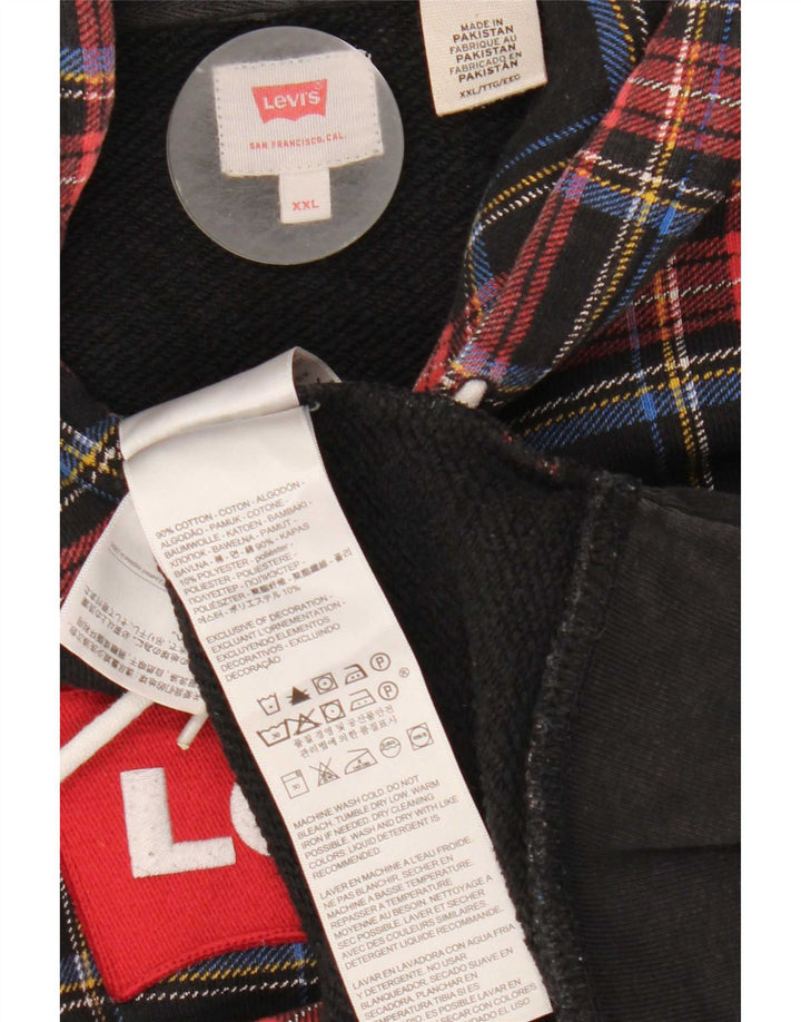 Pulover Levi's pentru bărbați, cu capota, 2XL, multicolor, din bumbac