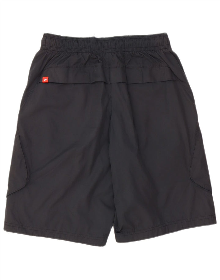 Pantaloni scurti sport Nike pentru bărbați, poliester negru mic