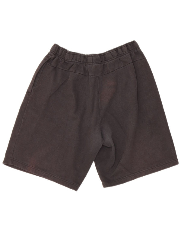 Pantaloni scurți sport grafic Adidas pentru bărbați, bumbac mediu negru