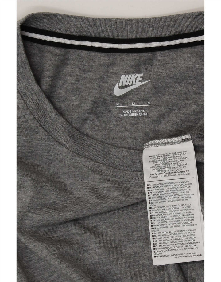 Tricou pentru femei Nike Top UK 14 Medium Gri Flecked Modal