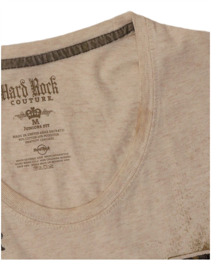 HARD ROCK CAFE Fete Roma Tricou Grafic Top 13-14 Ani Medium Gri