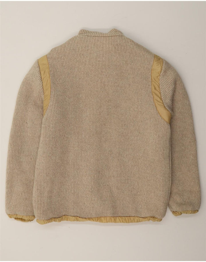 Bomber reversibilă vintage pentru bărbați UK 36 Bej mic
