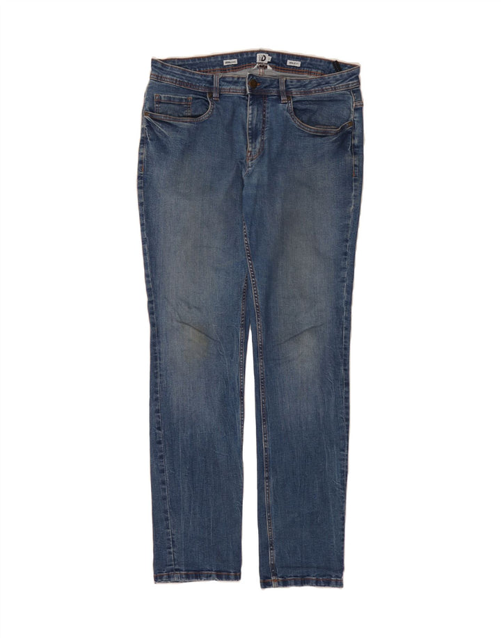 DACK'S Mens Straight Jeans IT 52 XL W36 L34 Blue Vintage Dack's and Second-Hand Dack's from Messina Hembry 