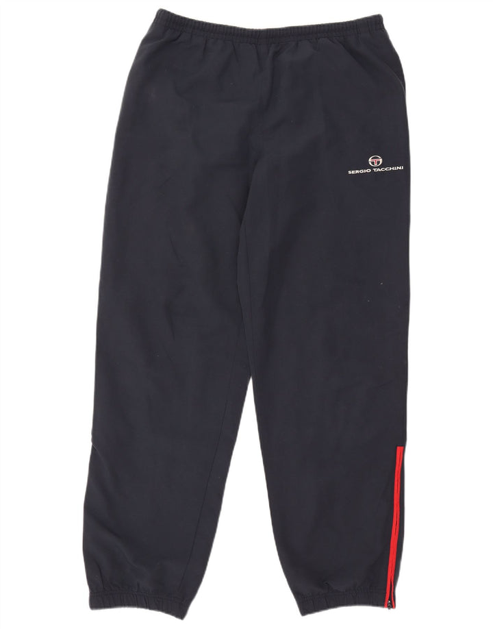 Sergio Tacchini Pantaloni de trening pentru bărbați Pantaloni de jogging Mari Poliester bleumarin