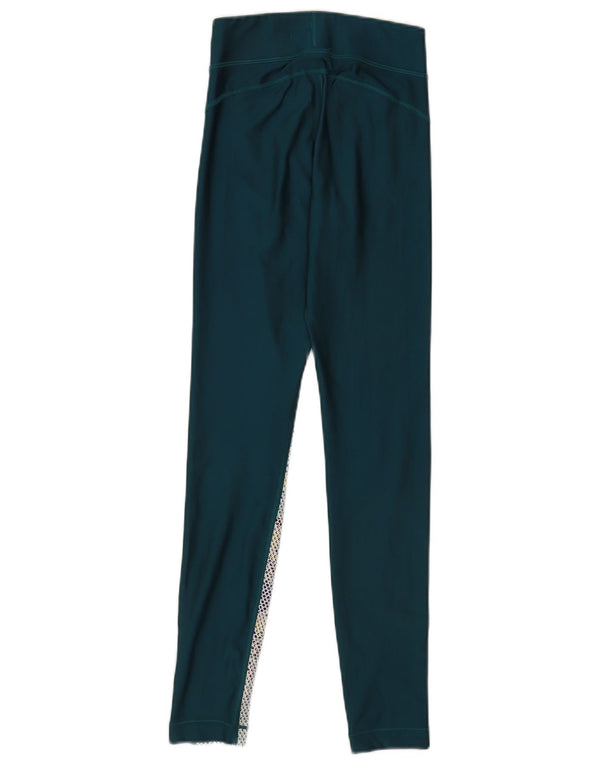 Leggings de compresie Under Armour pentru femei UK 6 XS Green Spotted Sports