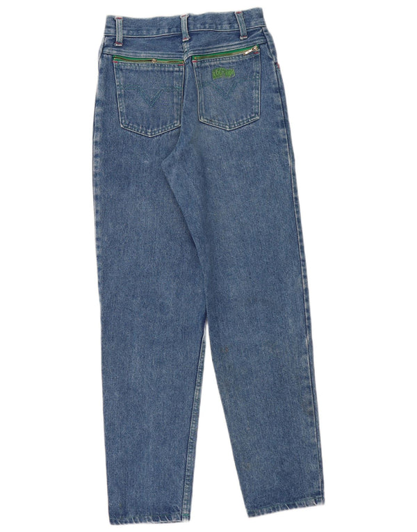 Blugi conici pentru femei Country IT 40 Small W24 L29 Blue Bumbac