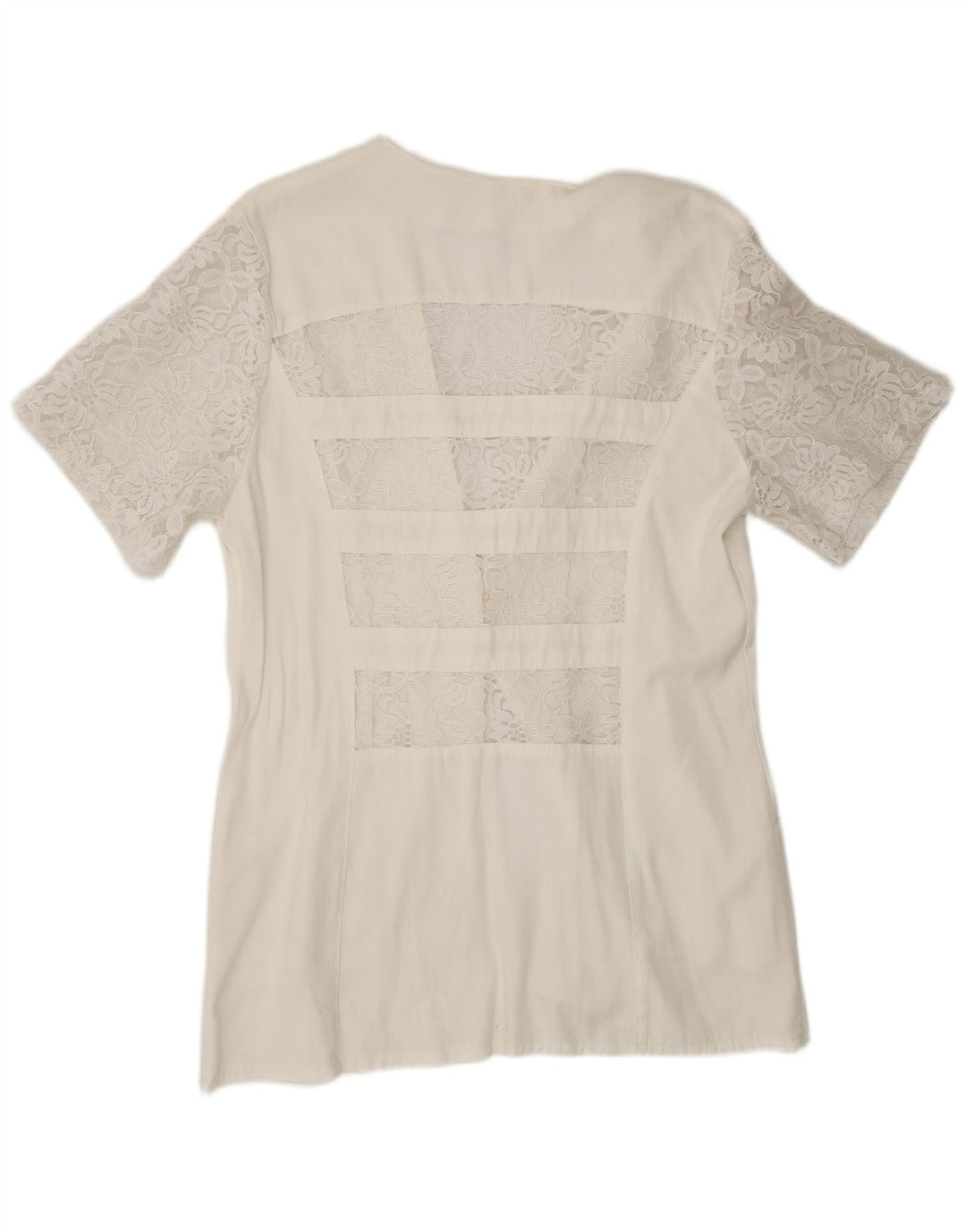 Jachetă Paola cu mânecă scurtă pentru femei, cu 1 nasture, UK 12, alb, mediu, floral