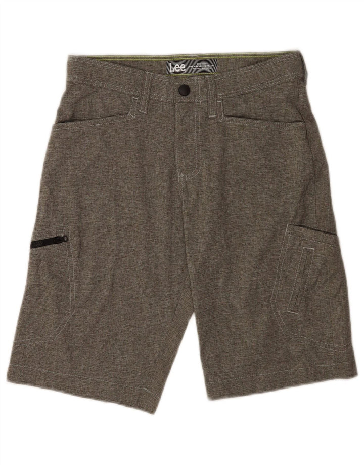 Pantaloni scurți cargo pentru băieți Lee 11-12 ani W26 poliester gri