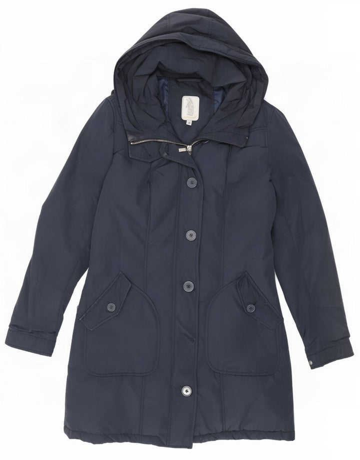 Jachetă parka cu glugă pentru femei Refrigue UK 38 Medium Bleumarin Poliester