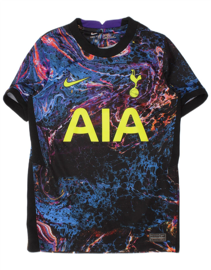 Tricou grafic NIKE Tottenham Hotspur pentru băieți Top 8-9 ani mic negru