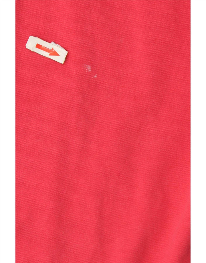 Tricou polo Lacoste pentru bărbați, mărimea 4, bumbac roz mediu