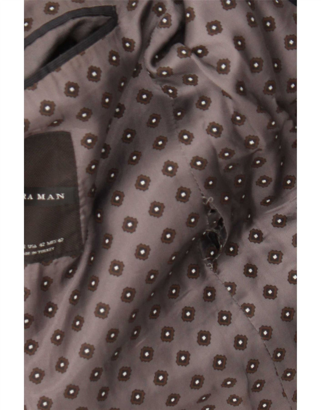 Blazer pentru bărbați Zara, cu 2 nasturi, EU 52, mare, bleumarin, cu dungi
