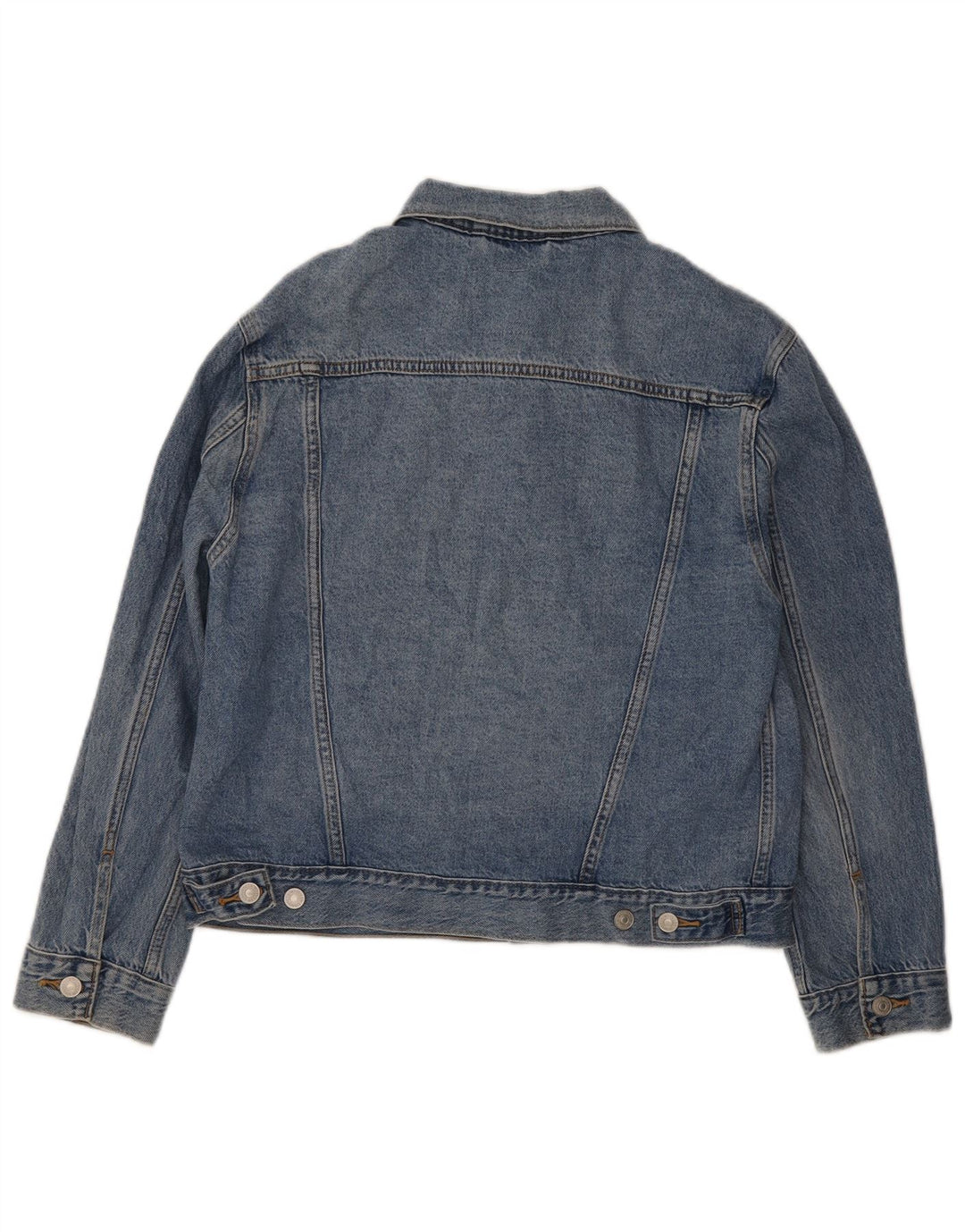 Jachetă de blugi pentru bărbați Levi's UK 38, bumbac albastru mediu