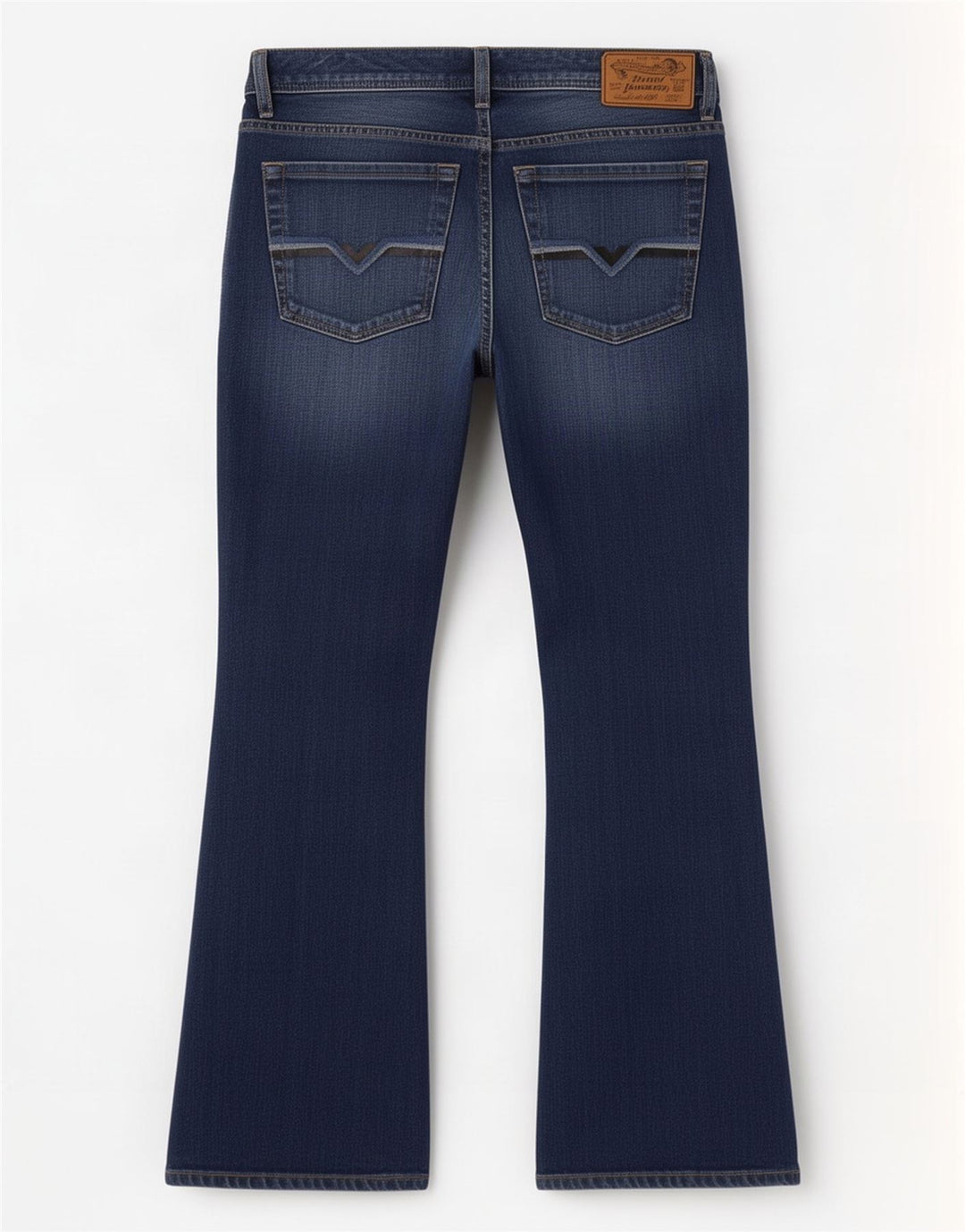 Blugi pentru bărbați Diesel Zatiny Bootcut W32 L30 Bumbac albastru