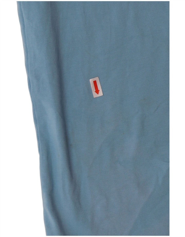 TOMMY HILFIGER Tricou Bărbați Top Bumbac Albastru Mediu