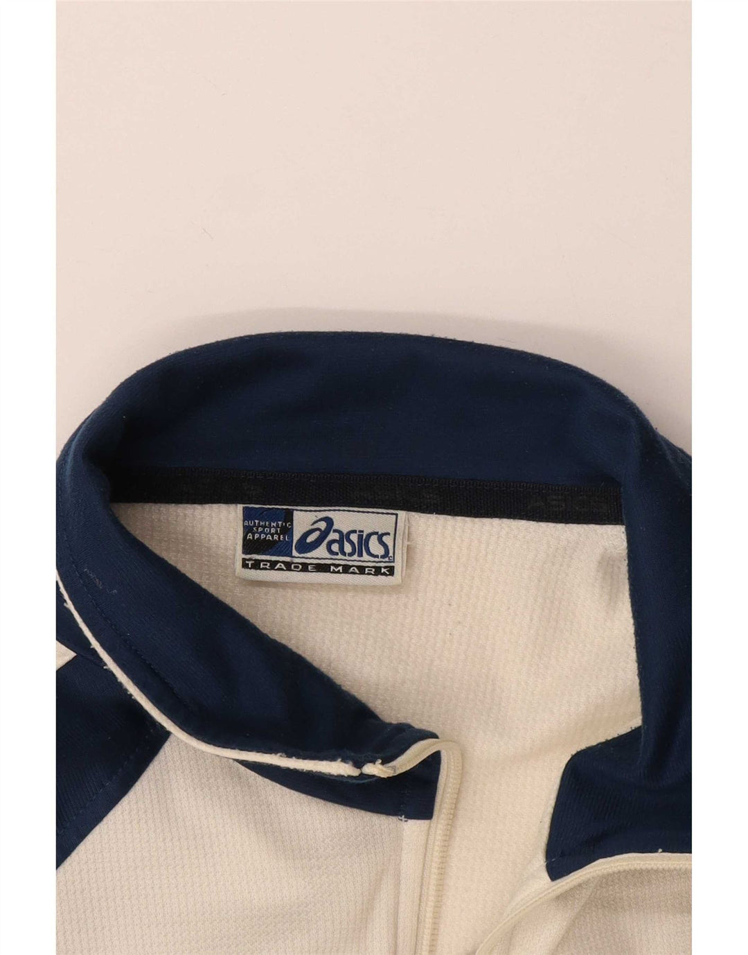 Jachetă de trening pentru femei Asics UK 18 XL, alb, color block