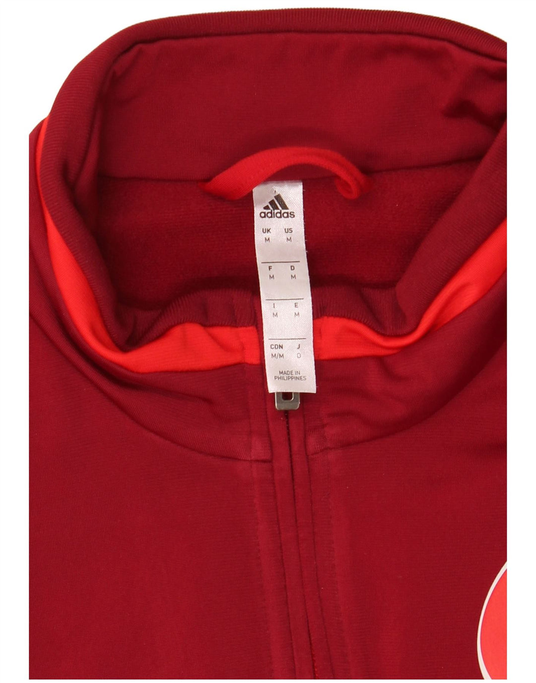 Jachetă de trening pentru bărbați Adidas FSV Trier-Tarforst Graphic, roșu mediu