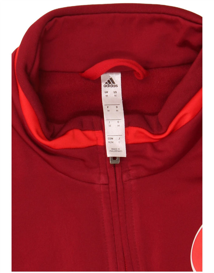 Jachetă de trening pentru bărbați Adidas FSV Trier-Tarforst Graphic, roșu mediu