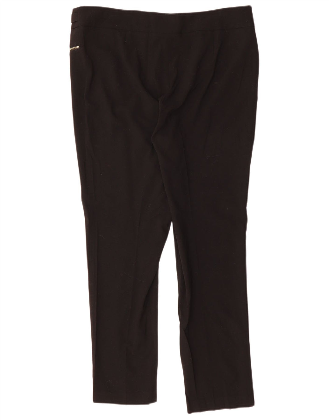 CALVIN KLEIN Pantaloni slim casual pentru femei US 12 Large W36 L30 Negru