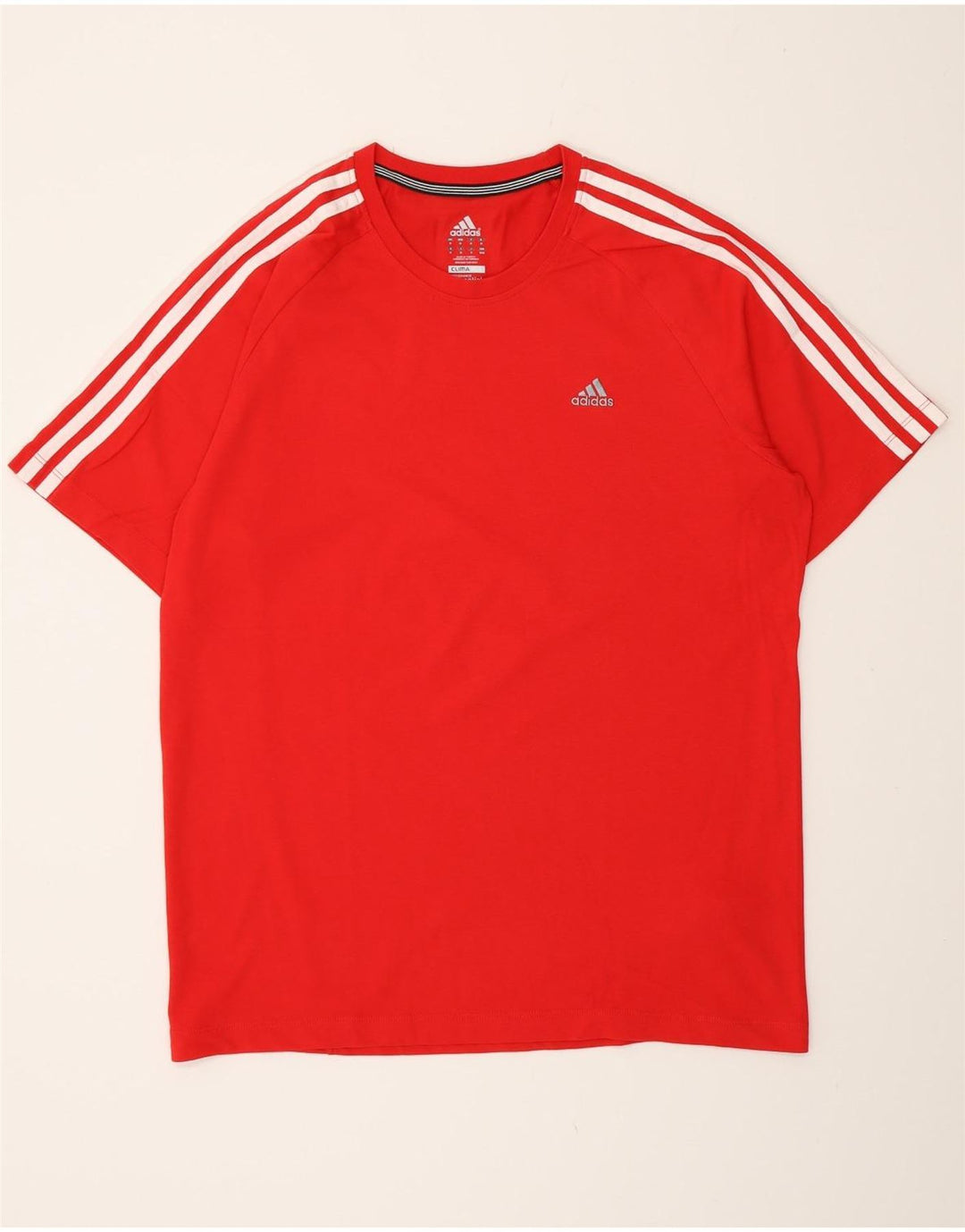Tricou pentru bărbați Adidas Clima 365 Top Bumbac Roșu Mediu