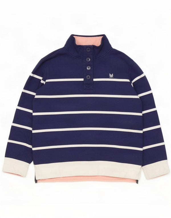 Crew Clothing Pulover supradimensionat pentru femei UK 10 Mic bleumarin