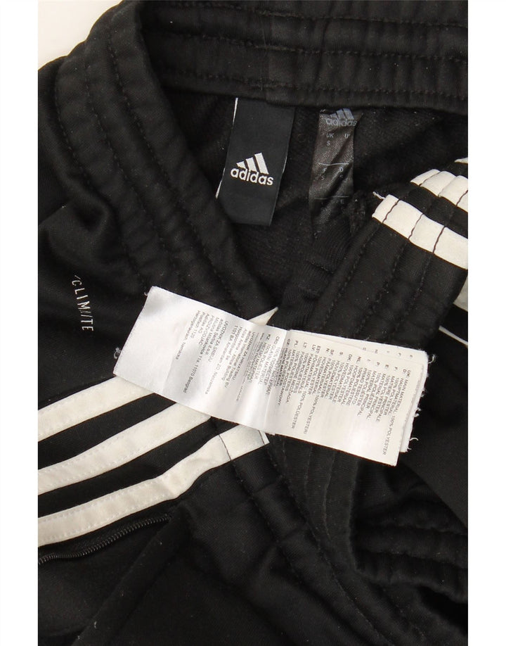 Pantaloni de trening Adidas Climalite pentru bărbați, poliester negru mic