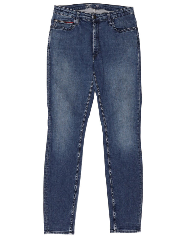 Blugi skinny cu talie mare Santana pentru bărbați Tommy Hilfiger L33 L32 Bumbac albastru
