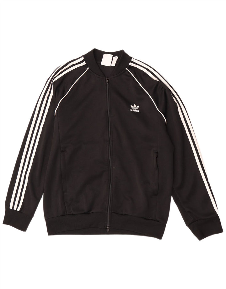 Jachetă de trening pentru bărbați Adidas XL, poliester negru