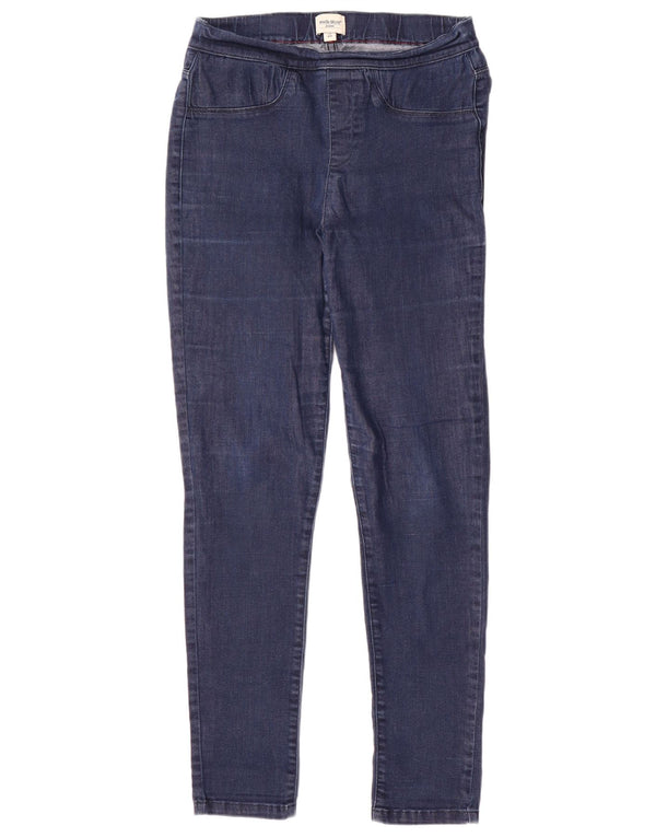 White Stuff Blugi skinny Jegging pentru femei UK 12 Medium W30 L30 Bleumarin