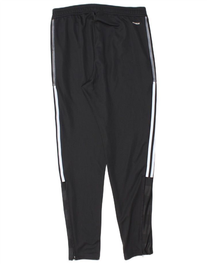Pantaloni de trening Adidas Aeroready pentru bărbați, poliester mediu negru