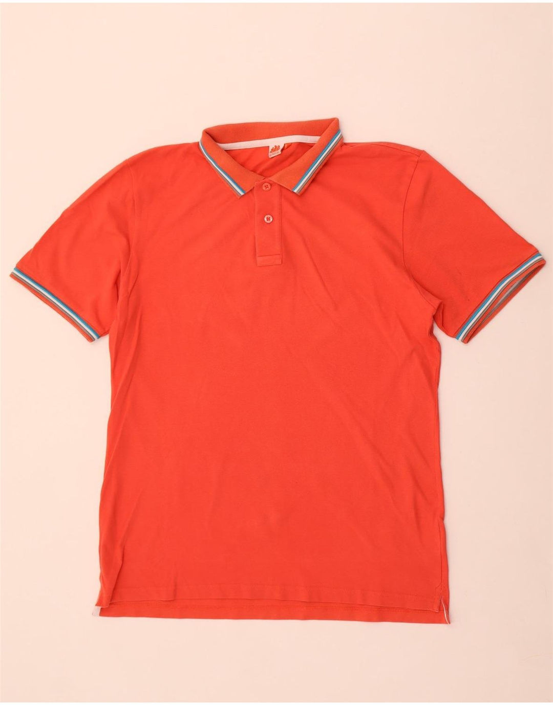 Tricou polo Sundek pentru bărbați 2XL bumbac portocaliu