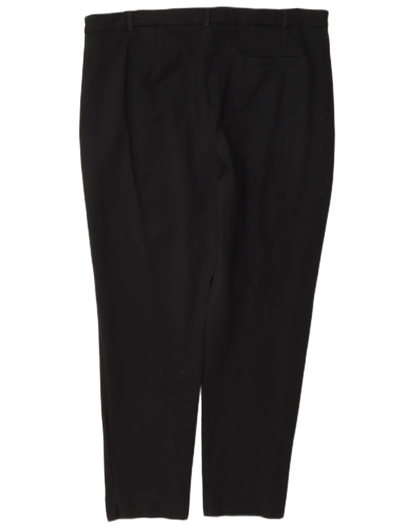 Marks & Spencer Pantaloni casual The Mia Slim pentru femei UK 18 XL W38 L28 Negru