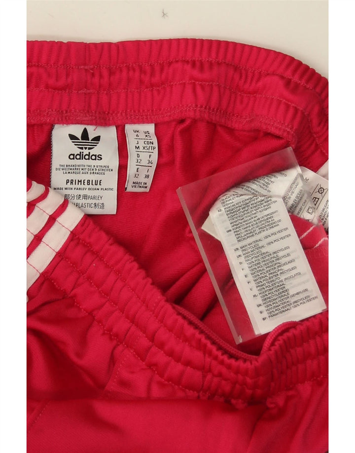 Pantaloni de trening Adidas pentru femei UK 6 XS poliester roz