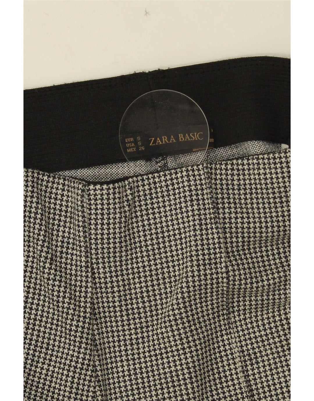 Pantaloni casual pentru femei Stirrup Zara Mici L26 L26 Gri Houndstooth