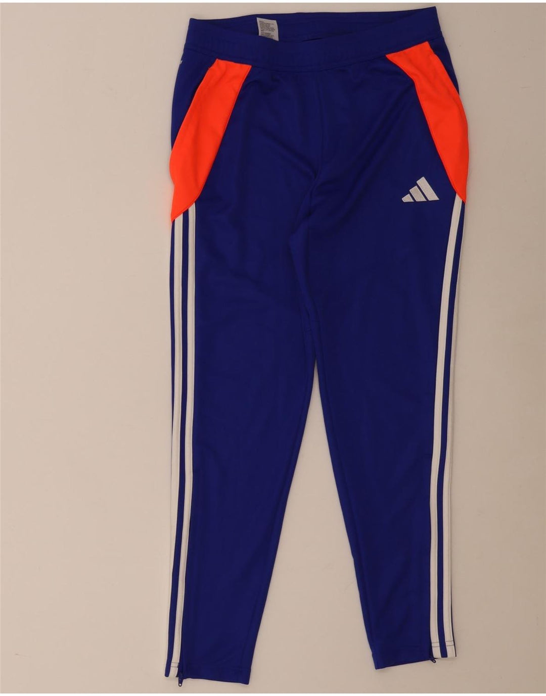 Pantaloni de trening Adidas Aeroready pentru bărbați, albastru mediu, poliester color bloc