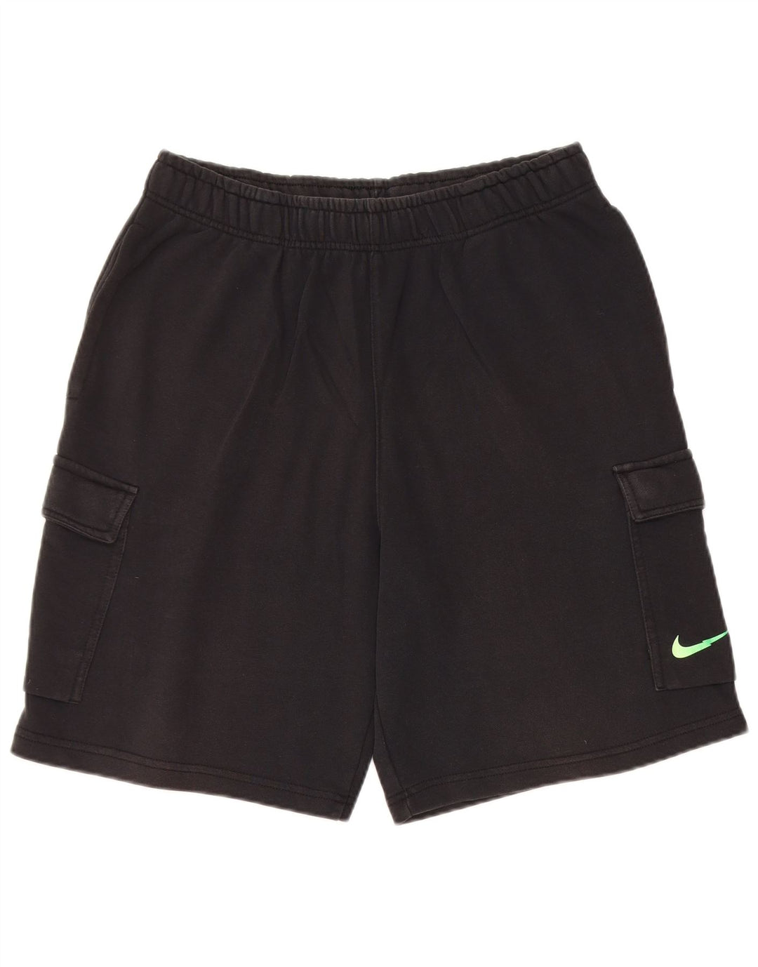Pantaloni scurți sport pentru bărbați Nike Standard Fit, bumbac mediu negru