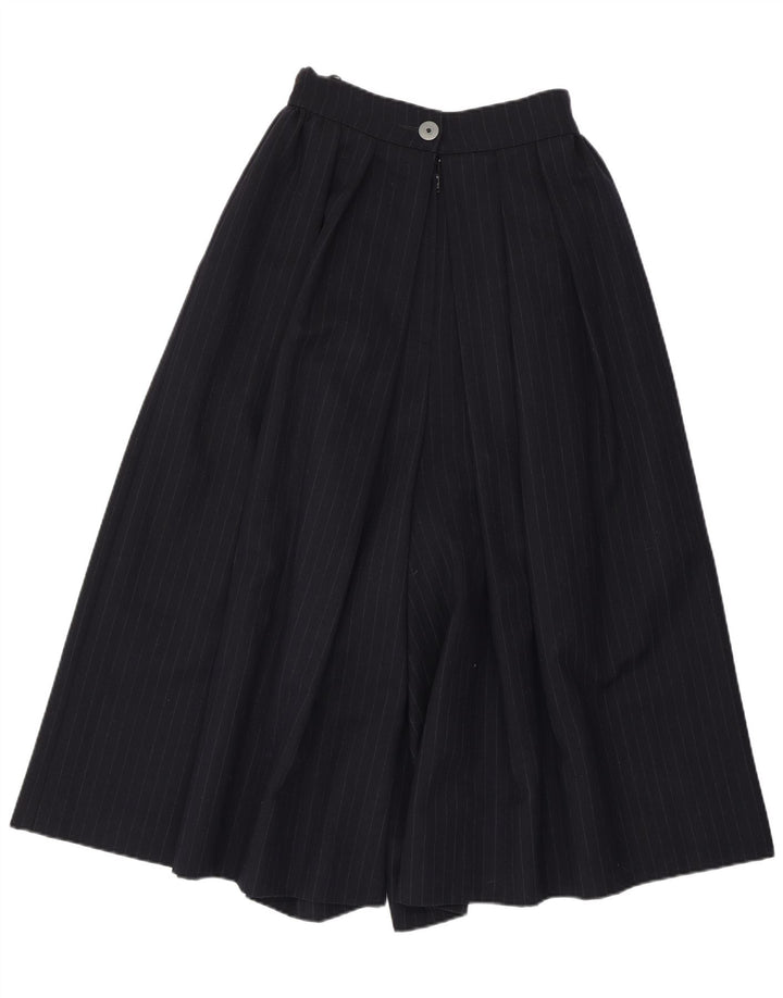 JOHN ROCHA Pantaloni casual Flare pentru femei UK 10 Small W25 Bleumarin