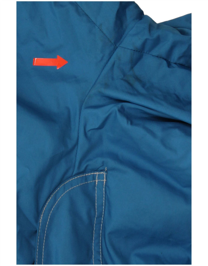 Salopetă de schi pentru bărbați Dubin, cu glugă, IT 50, albastru mediu, poliester color bloc