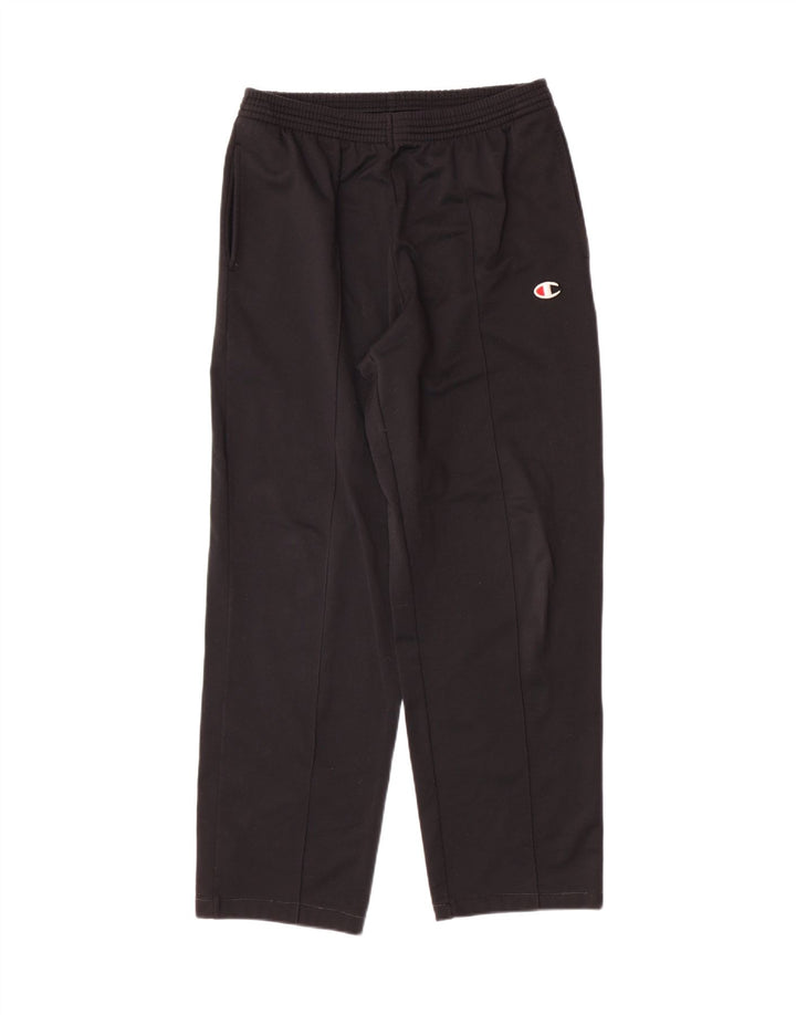 CHAMPION Mens Tracksuit Trousers Medium  Black Polyester Vintage Champion and Second-Hand Champion from Messina Hembry 