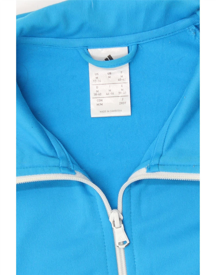 Jachetă de trening Adidas pentru femei UK 12/14 Medium Blue
